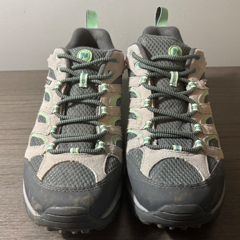 Merrell Moab Ventilator Hiking Shoes Women's Size 10.5 Drizzle Mint - Picture 3 of 8